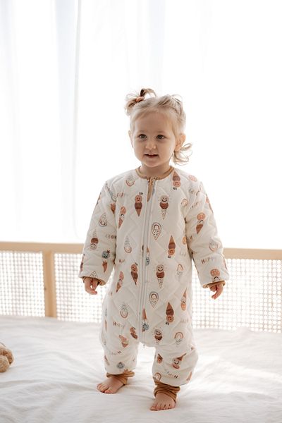 Luna Kids Collection 2.0 حقيبة نوم منقوشة بالآيس كريم TOG