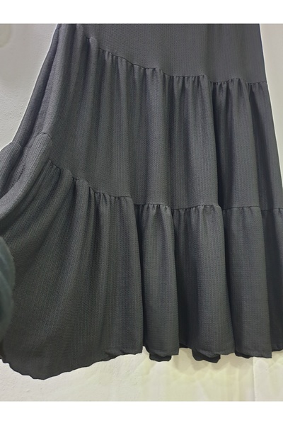 sercan konfeksiyon ΓΥΝΑΙΚΕΙΑ ΦΟΥΣΤΑ ΣΤΡΟΓΓΥΛΗ ΜΕ ΕΛΑΣΤΙΚΗ ΜΕΣΗ 3 ΣΤΡΩΜΑΤΑ