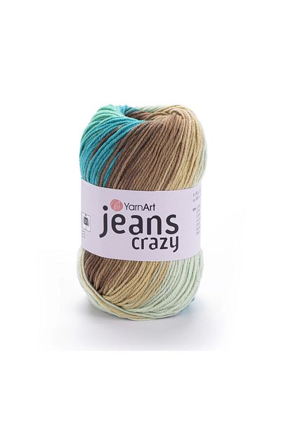 Yarnart ΤΖΙΝ CRAZY - ΜΠΡΟΝΤΙ ΧΕΙΡΟΠΟΙΗΤΟ ΠΛΕΚΤΟ ΣΚΟΡΔΟ EBRULİ-8216