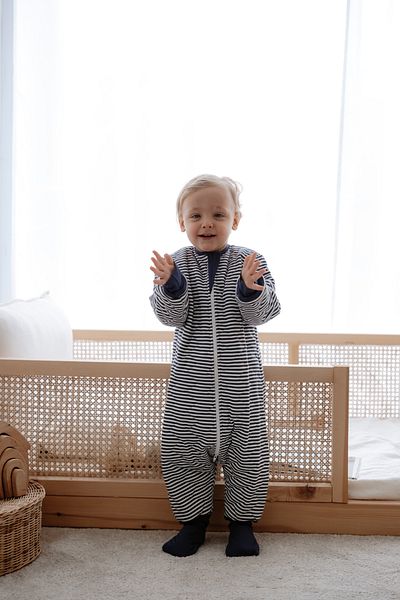 Luna Kids Collection Blue Striped 2.0 Tog Sleeping Bag