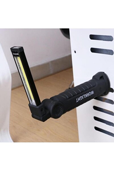 Watton Wt-295 Şarjlı Mıknatıslı Akrobatik Tamirci Feneri 3 Mod Premium El Feneri