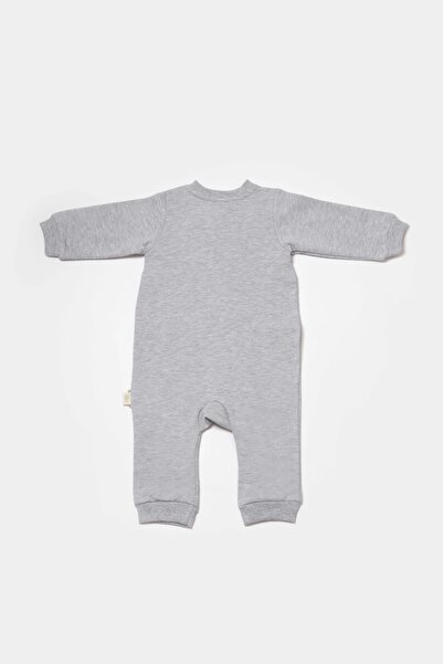 BabyCosy Baby Zippered Romper, 100% Organic Cotton, Baby and Newborn Series, Winter Collection - Csy8028