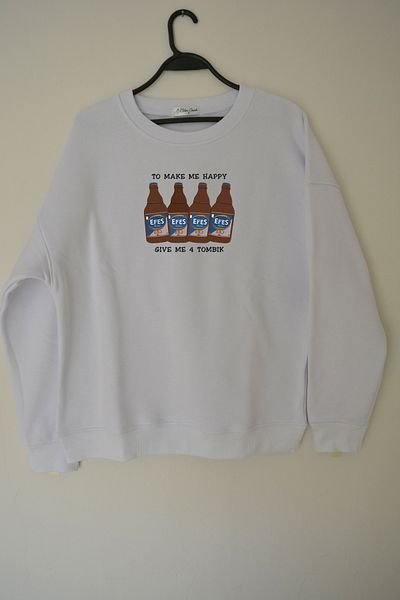 EldenStitch Φούτερ Efes Tombul Nakış Unisex Oversize