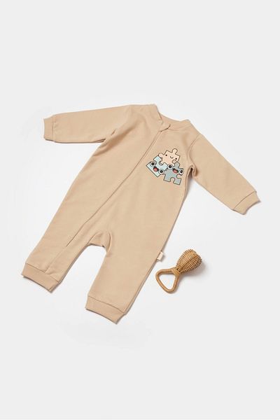 BabyCosy Organic Cotton Baby Rompers - Zippered, 100%, Series - Csy8031