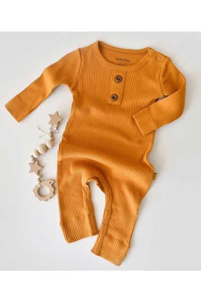 BabyCosy Long Sleeve Baby Rompers - 50% Modal, 50% Organic Cotton, Newborn Series - Csym11408