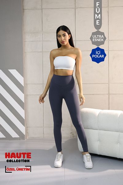 Balenbi Haute Women's High Waist Raised Recovery Winter Leggings 1093