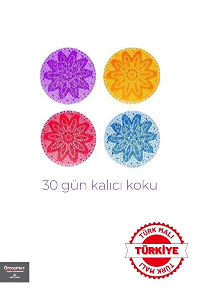 ariesgrup Lavabo - Pisuvar Süzgeci Koku Giderici 4 Adet Yoğun 30 Gün Kalıcı K...