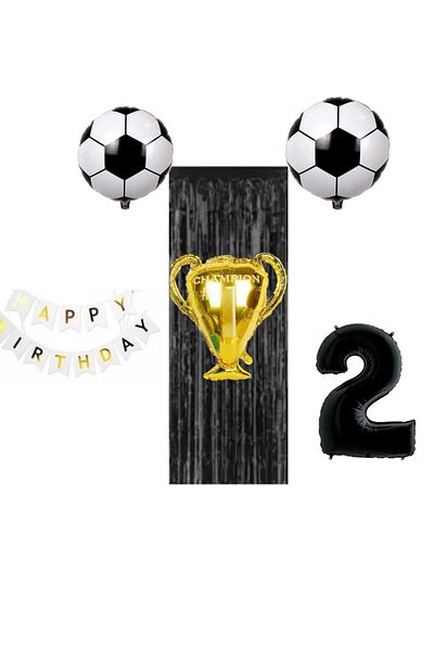 CANSIN 2 Year Old Trophy Birthday Set