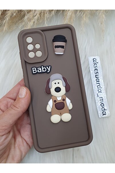 Aksesuarda Moda حافظة سيليكون متوافقة مع هاتف سامسونج جالاكسي A71