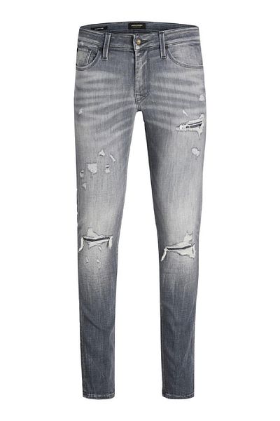 Jack & Jones Ανδρικό τζιν παντελόνι σε γκρι Skinny Fit - Χαμηλή μέση 12229187 _jjılıam Jjseal Ge 284
