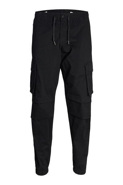 Jack & Jones JACK&JONES JPSTKANE JJNOAH CUFFED CARGO NOOS SİYAH