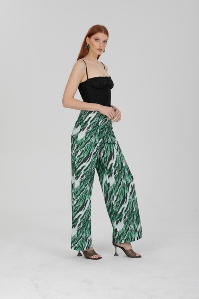Reji Flame Patterned Digital Pants