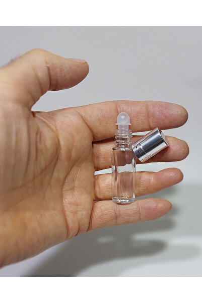 Petçi cam salih 5 Adet Boş Şişe rolon Kolonya Şişesi Doldurulabilir Cep cam P...