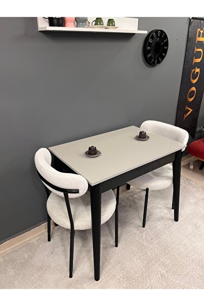 VOGUE TASARIM VE AKSESUAR 60/90 ölçü küçük  mutfak masası kullanışlı yemek masası ekonomik çalışma masası ideal balkon masası