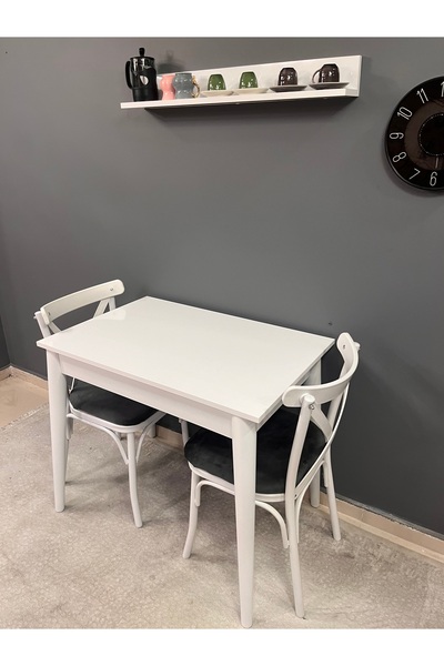 VOGUE TASARIM VE AKSESUAR 60/90 ölçü küçük  mutfak masası kullanışlı yemek masası ekonomik çalışma masası ideal balkon masası