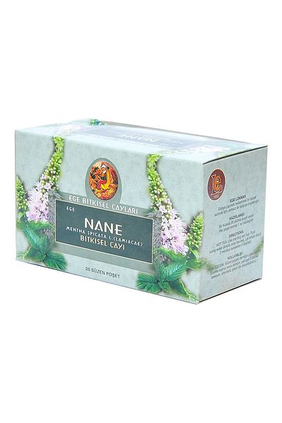LokmanAVM 20 Filtered Bags of Mint Herbal Tea