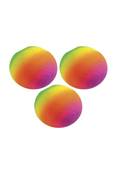 Flower Toys Küçük Plastik Basketbol Topu Seti 3'lü