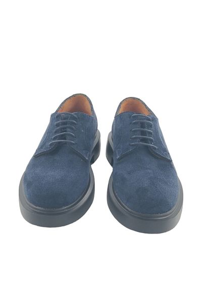 MİLONEK 20231240287   Men's Oxford Suede - Navy Blue, Casual