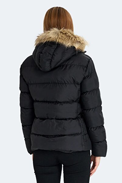 Slazenger Guest Low Women's Black Winter Coat Coat