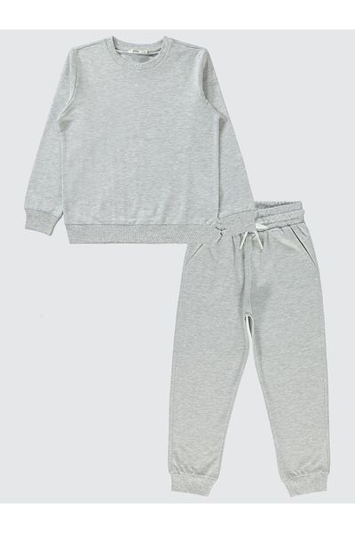 Civil Boys 6-9 Years Unisex Children's Tracksuit Set - Karmelange