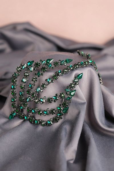 Hobigram Double Sided Helen Hair Accessory Bridal Crown for Most Beautiful Brides