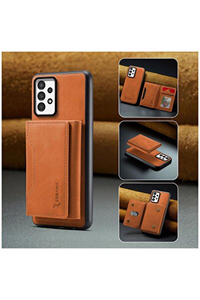 Zebana حافظة جلدية متوافقة مع هاتف سامسونج جالاكسي A23 Zebana 2in1 Elite Clas...