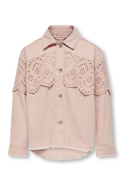 Only Kids Detailed Jacket - Rose Smoke