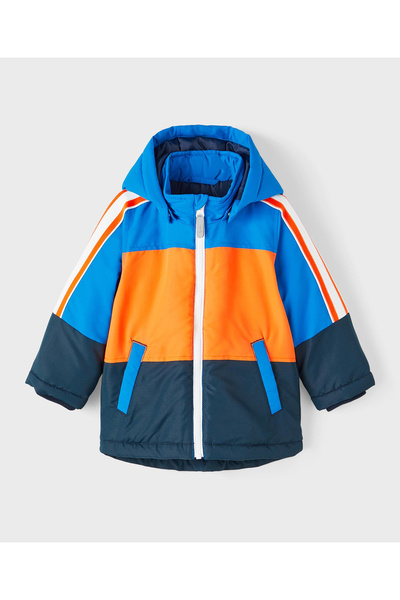 Name it Color Blocks Jacket - Princess Blue