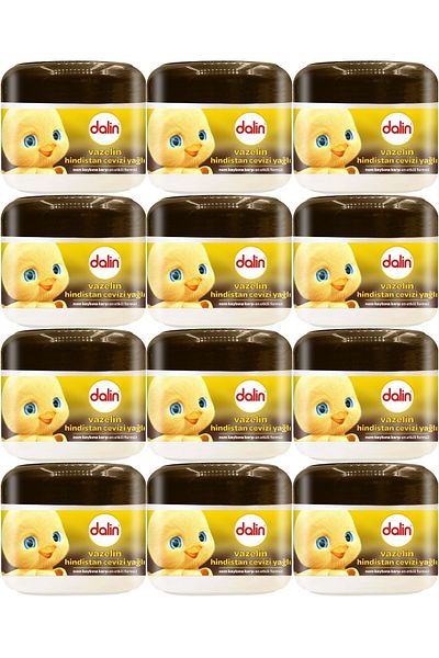 Dalin Vaseline 100ml with Coconut Oil (Set of 12)