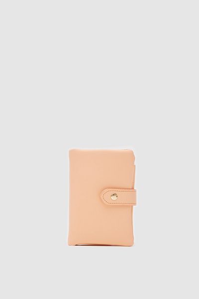 Shule Bags Cliff Women - Salmon Colored Wallet