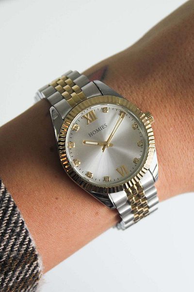 Homies Hm19369S11-2 Women's Watch with Steel Band