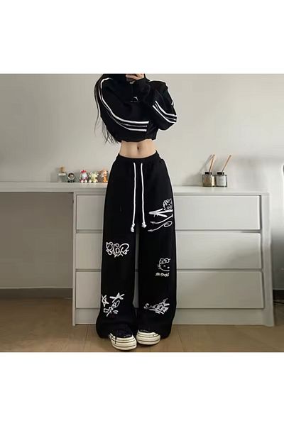 DEEFWEAR Hello City Printed Unisex Παντελόνι Parachute