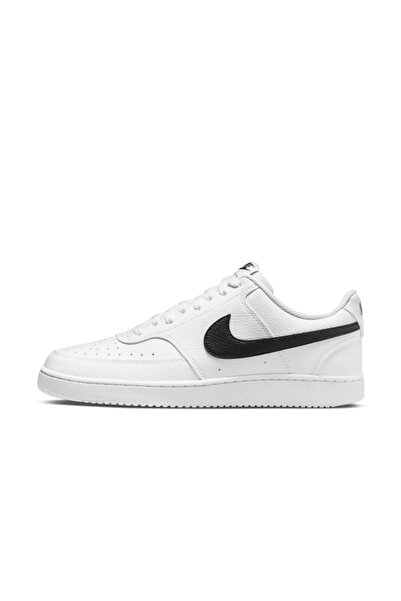 Nike Beyaz rahat günlük unisex spor ayakkabı court vision lo QW dh2987-101