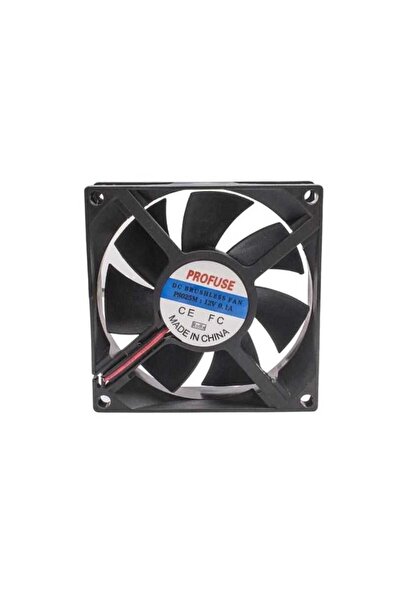 Profuse 80x80x25mm 12V 0.10A Fan 2 Kablolu