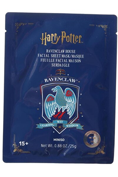 Miniso Harry Potter Lisanslı Kağıt Yüz Maskesi- Ravenclaw