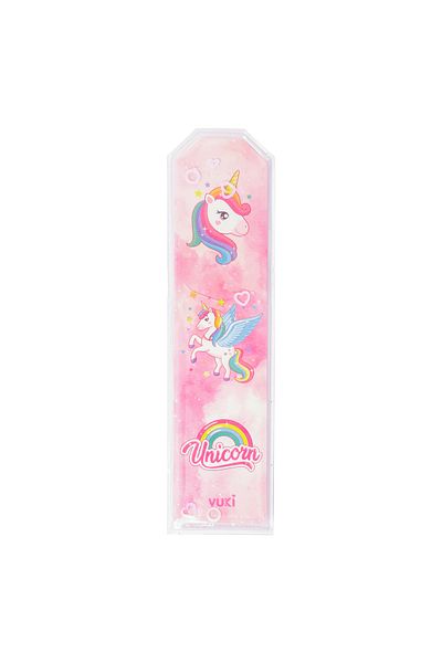 VUKİ Σελιδοδείκτης Unicorn με ασημί και υδατικό σχέδιο