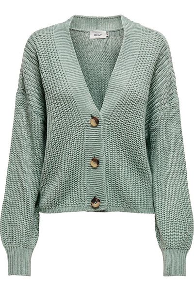 ONLY Onlcarol Nice Green Cardigan - L/S Knt Noos 15211521