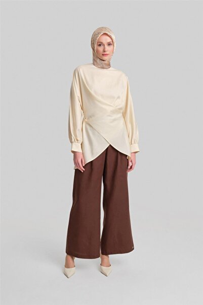 Armine 24Y3536 Model Moonstone - Cross Tie Blouse