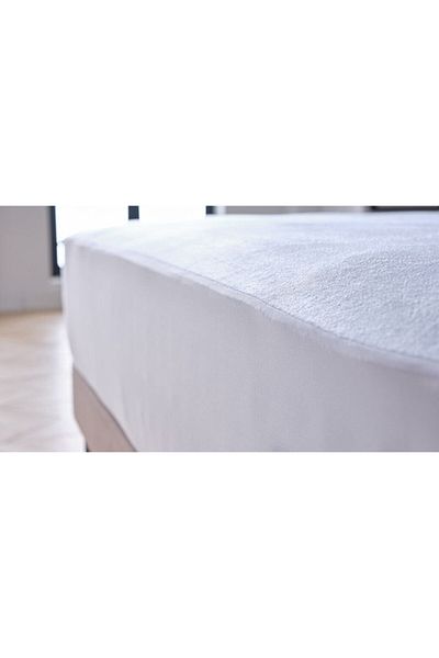Bellona Alez Ultrasoft Waterproof Mattress Protector 160 x 200 White