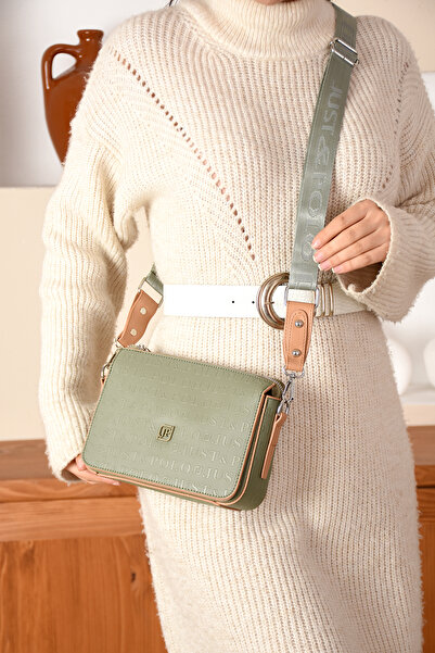 Just Polo Yeşil Kadın Çapraz Çantası