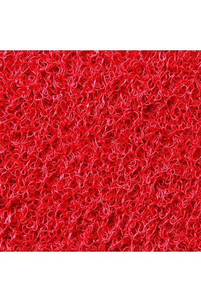 Blue Home 14 mm Anti-Slip Anti-Slip Curly Mat - Red/ Width: 1 Mt