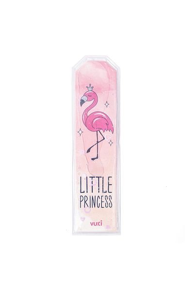 VUKİ Βιβλιοδείκτης με μοτίβο Flamingo Glittery Water