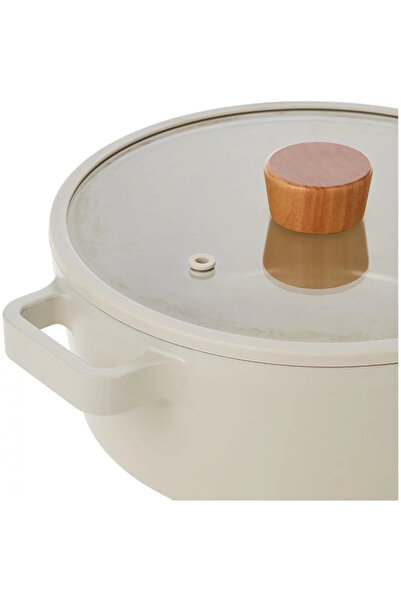 NEOFLAM Korean Neoflam Fika pots, capacity 18 cm, Beige