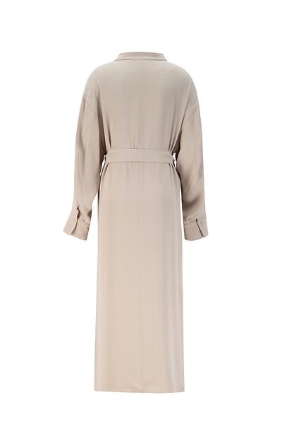 Armine Moonstone Ort9925 - Dress with Cap and Pockets