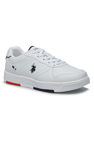 U.S. Polo Assn. White - Andrei Skin Unisex Sneaker Sports Shoes Sneaker