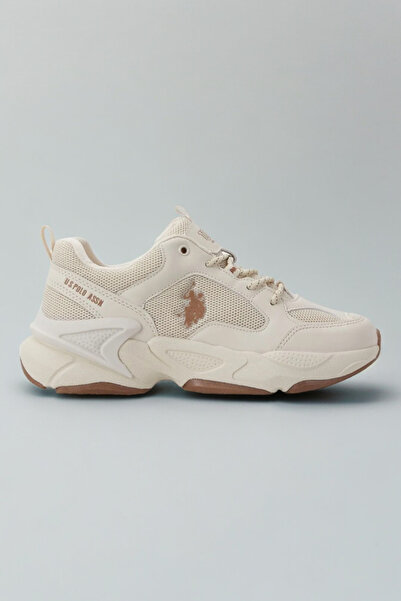 U.S. Polo Assn. A1872580 Beige Women's Casual Sneaker