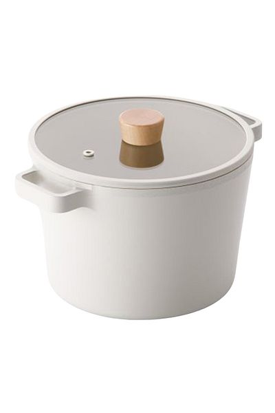 NEOFLAM Korean Neoflam deep Fika pots, capacity 22 cm, Beige