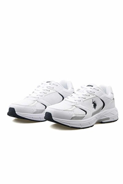 U.S. Polo Assn. أحذية فيليكس الرياضية للرجال 101501743 حذاء رياضي أبيض