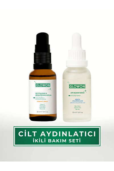 GLOWON CİLT AYDINLATICI 2'Lİ SET