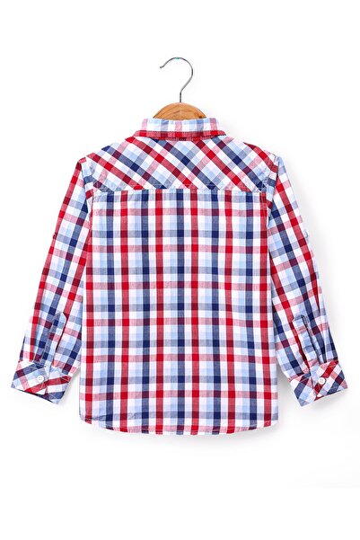 Babyhug Babyhug Cotton Woven Full Sleeves Checks Shirt- Multicolor